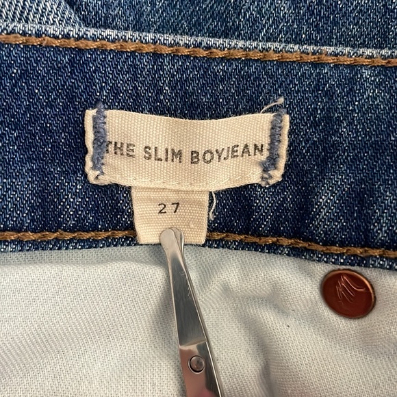 Madewell The Slim Boyjean Denim Jeans in Walton Wash size 27 - Picture 8 of 8
